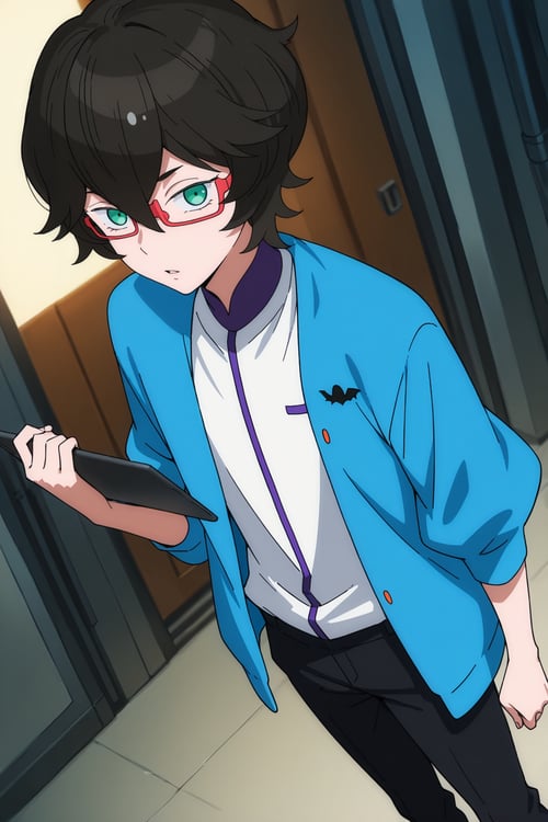Rui Ninomiya - Gatchaman Crowds by Lineko on Tensor.Art