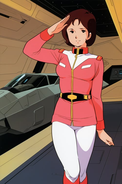 Mirai Yashima ミライ・ヤシマ  Mobile Suit Gundam 機動戦士ガンダム by user_853931801855396637 on Tensor.Art