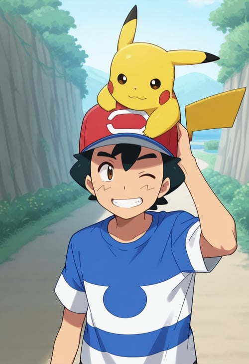 Ash Ketchum - Sun and Moon version by Redyaan by user_680967095118289292 on Tensor.Art