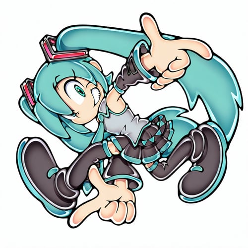 Sonic Adventure Pose - PDXL and IllustriousXL by Sonic X on Tensor.Art
