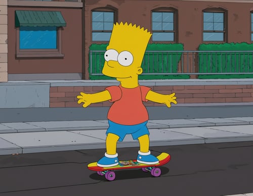 Bart Simpson - The Simpsons by GloberTrotzer on Tensor.Art
