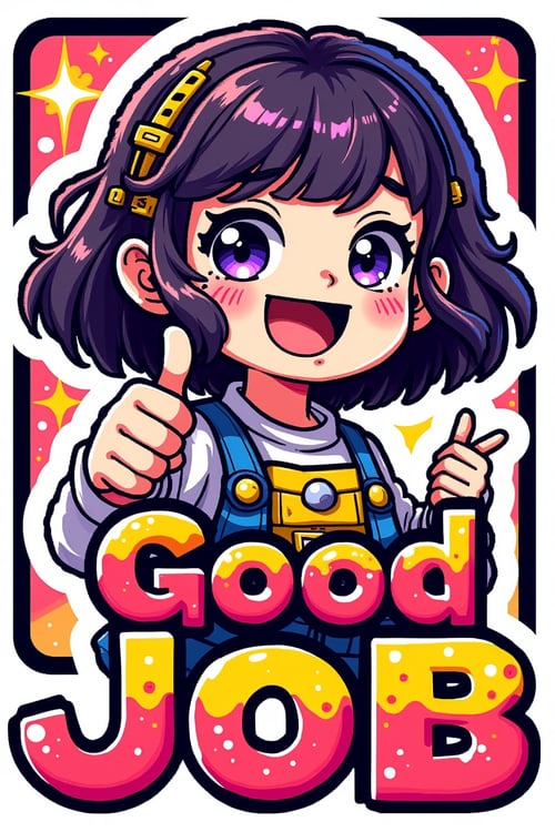 Flux [Cute Sticker] by H.M (Areuyttez Namhto) on Tensor.Art