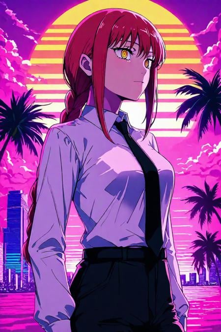 Vaporwave anime style illustriousXL by zura_janai by user_680967095118289292 on Tensor.Art
