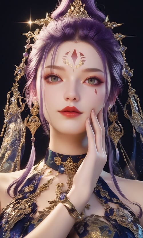 紫衣南宫锦 by 南风知我意 on Tensor.Art
