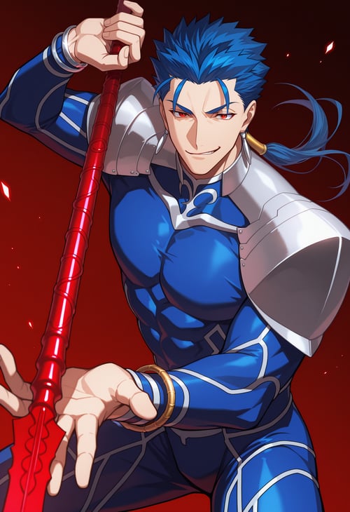 Cu Chulainn (Lancer) - Fate Series (Stay Night And Prototype) by RandeiTheWitch on Tensor.Art