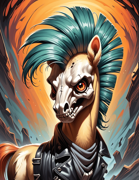 80s Punk [Pony XL] by mpnbi on Tensor.Art