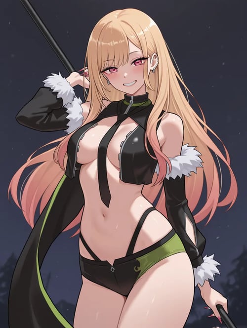 Soulworker Mob / Poison's outfit 毒魔服裝 only outfit by reprinter on Tensor.Art