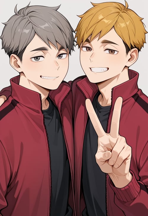 Osamu and Atsumu Miya - Haikyu!! by Min on Tensor.Art