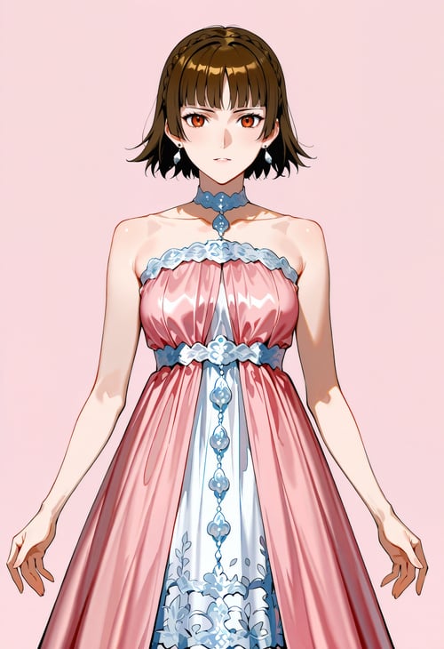 Pink Vogue Princess Dress by miaomiao on Tensor.Art