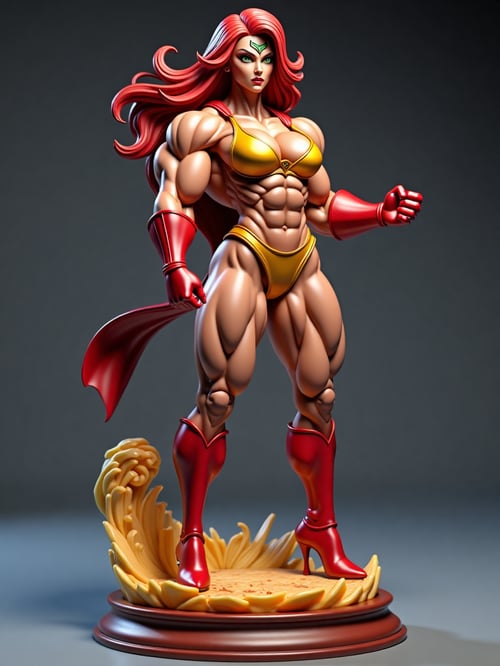 Character Figurine by FutureFemPhysique on Tensor.Art