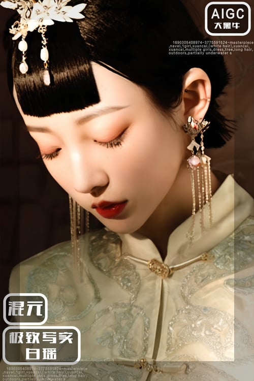 混元极致写实-白瑶 by 大黑牛AI on Tensor.Art