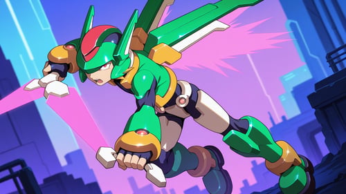 Model H - Megaman ZX Advent by bfai on Tensor.Art