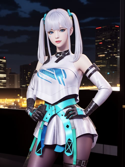 穿越火线_王者晴雅（保卫者）_CF_Cross Fire_Wang Zhe QingYa by 很有精神的森下下士 on Tensor.Art