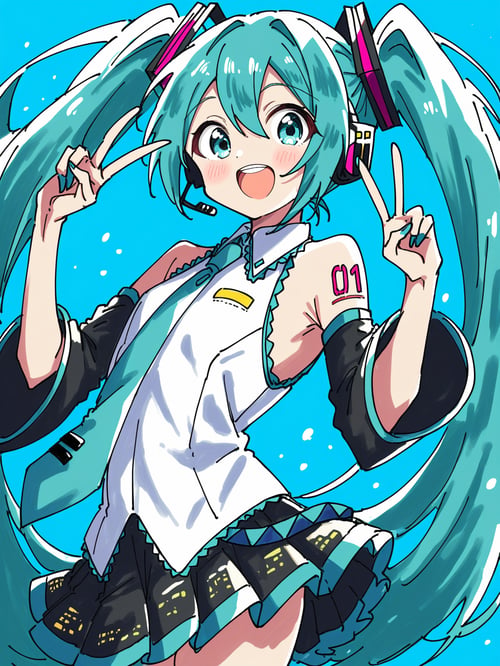 アニメ風LoRA - AnimeColor Memiha | Animagine XL 4.0 by 樺野めみは on Tensor.Art