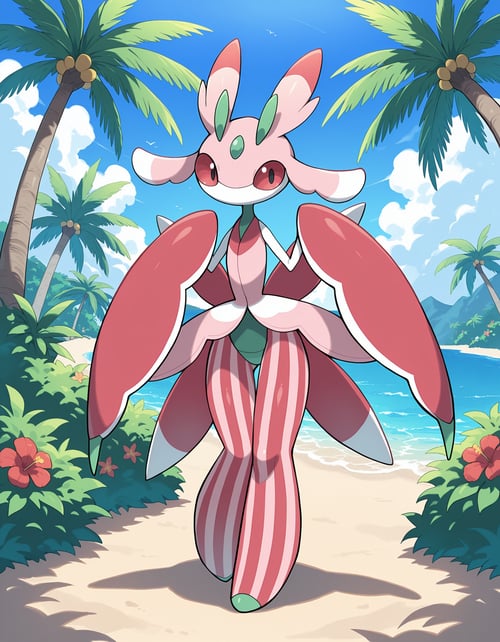 Lurantis (Pokemon) [Pony/Illustrious] by ji on Tensor.Art