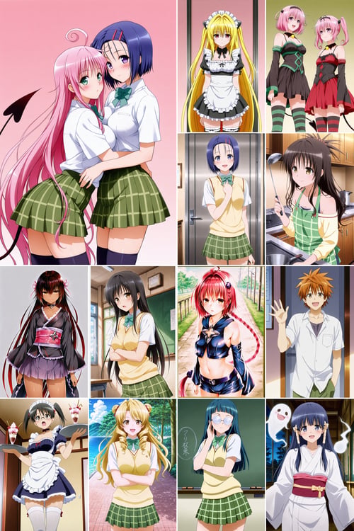 [v3.0]To Love Ru/出包王女，21in1，Yabuki Kentarou/矢吹健太朗 by flyx3 on Tensor.Art