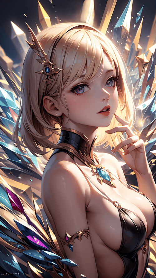 Crystal Background by Kira_AI_Graphics on Tensor.Art
