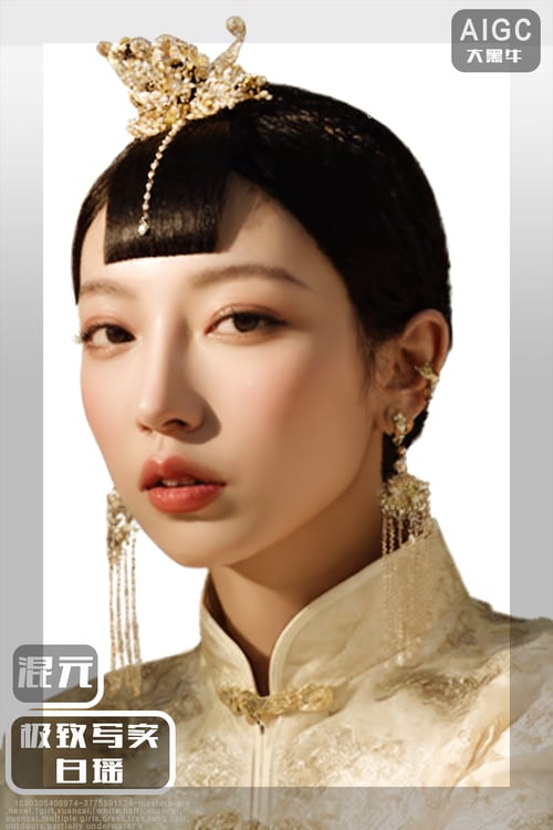 混元极致写实-白瑶 by 大黑牛AI on Tensor.Art