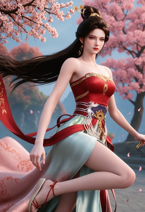 长乐 服装2 双版本 太拉了 -国漫-Illustrious光辉 by 云落 on Tensor.Art