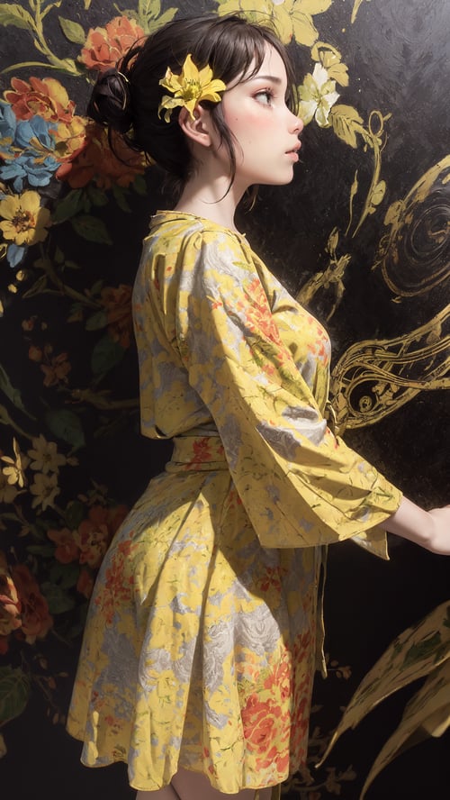 图图的情趣制服（黄色战袍&黄色碎花连衣裙） by 天选打工人赵图图 on Tensor.Art