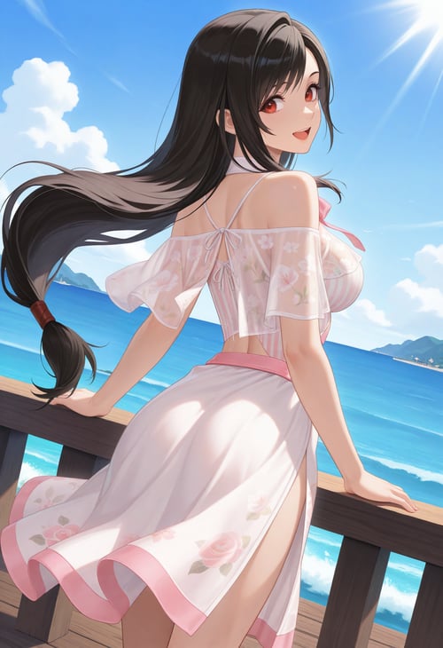 プランタンロゼ / Printemps Rose - DOAXVV Outfit (Illustri by reprinter on Tensor.Art