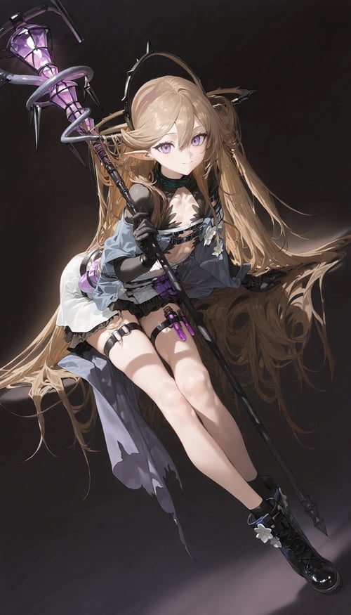indigo\インディゴ\深靛（明日方舟\Arknights\アークナイツ） by reprinter on Tensor.Art