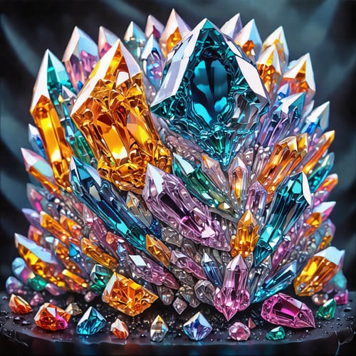 CrystalCaverns by TensorVizion on Tensor.Art