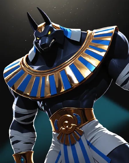 Anubis (Zak Storm) (NoobAI) (AD) by user_720431629750874608 on Tensor.Art