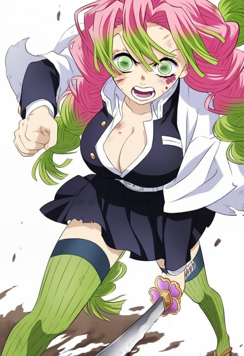 Mitsuri Kanroji (Demon Slayer - MANGA) by R0NZ4G4 on Tensor.Art