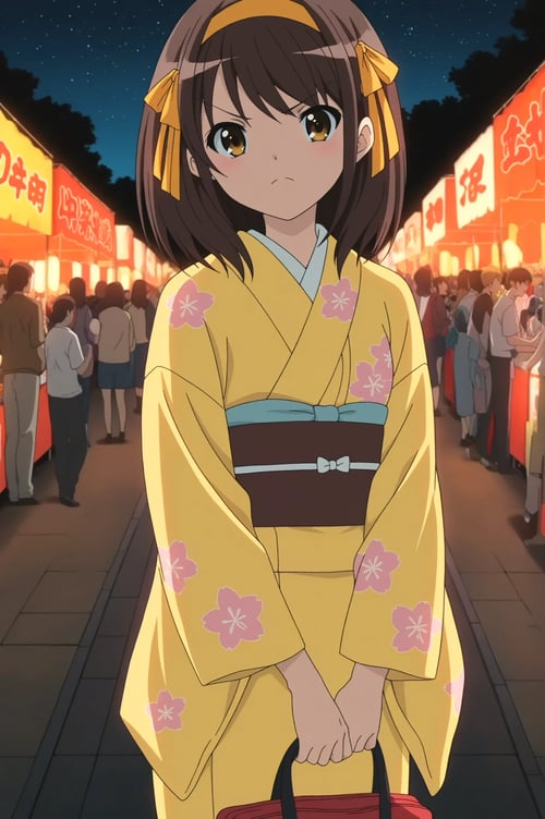 Haruhi Suzumiya (涼宮 ハルヒ) - The Melancholy of Haruh by Katori Konoe on Tensor.Art