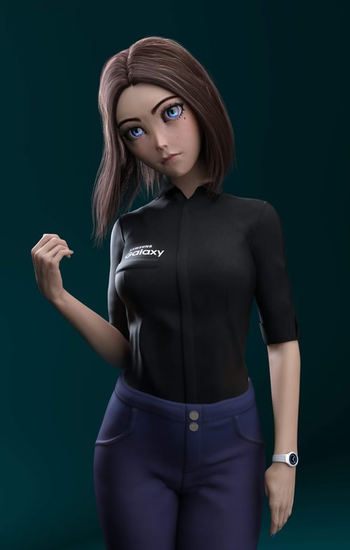 Samsung Sam (lost media virtual influencer) by LenoMusic-charsquad_official on Tensor.Art