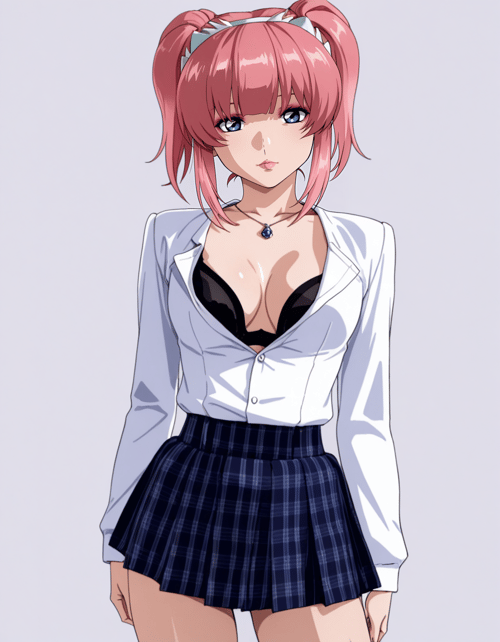 Clothing: Sexy student 2 by Min on Tensor.Art