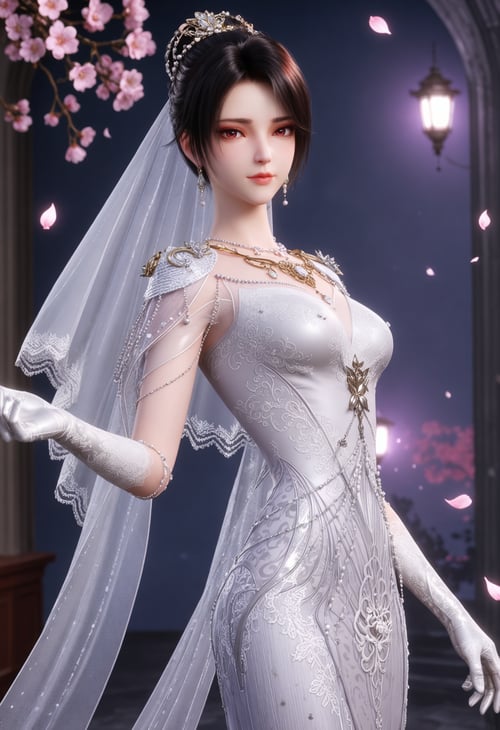 王原原 婚服-国漫-Illustrious光辉 by 云落 on Tensor.Art