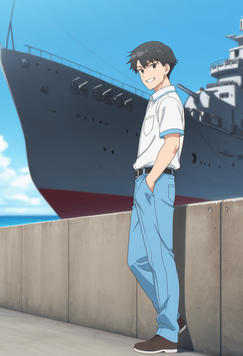 Shuuya Sanada/Aki-Even a Replica Can Fall in Love by Shjnct on Tensor.Art