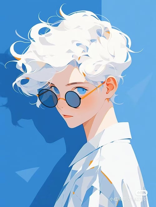 克莱因风格头像 by 于修 on Tensor.Art