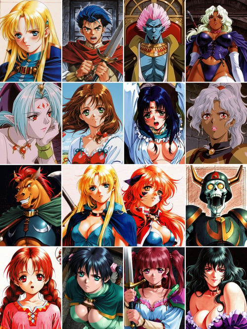 16 in 1，《Words Worth》/《光与影的传说》-All Character by flyx3 on Tensor.Art