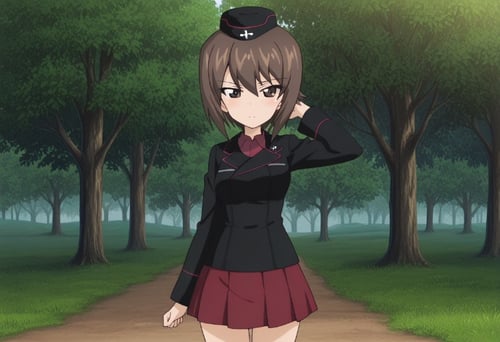 Maho Nishizumi 西住 まほ (Girls und Panzer) by Ttan on Tensor.Art