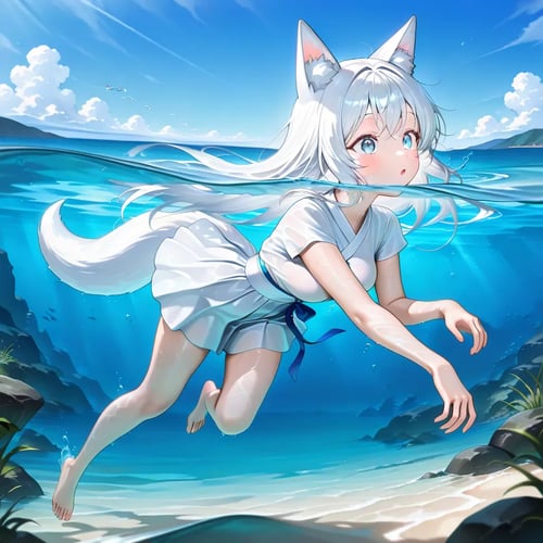 dogpaddle swimming [ILXL] by reprinter on Tensor.Art