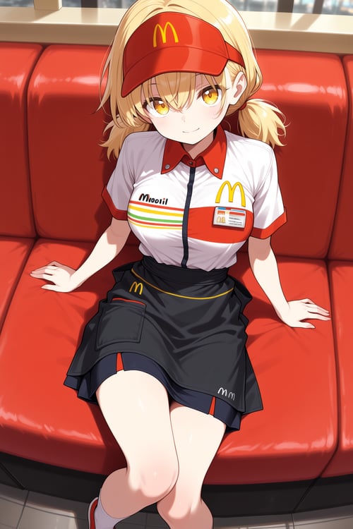 mcdonald's uniform / 日本マクドナルド旧制服 by yy on Tensor.Art