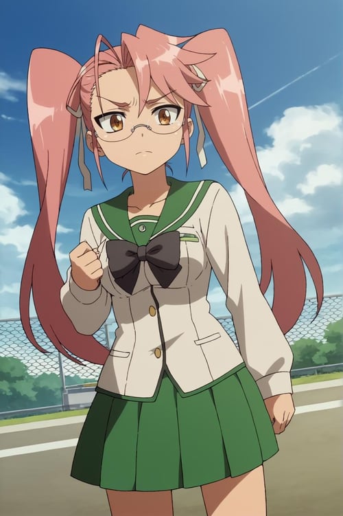 Saya Takagi (Highschool of the Dead) - JudgeNaegi by Ttan on Tensor.Art