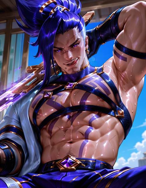 Prestige Inkshadow Yasuo [Illustrious] by Venus | ai arter | reprinter on Tensor.Art