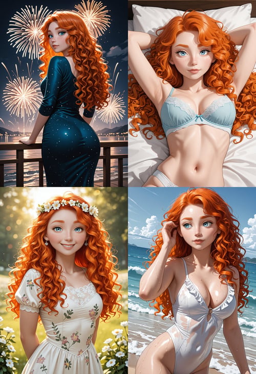 Merida (Disney: Brave) by Ttan on Tensor.Art