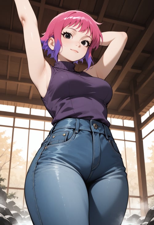 Scott Pilgrim Taking Off - Ramona Flowers - Lindez by Min on Tensor.Art