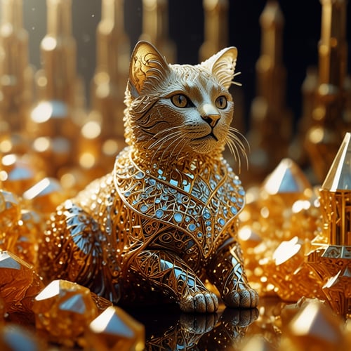 ADD Gold and Crystals! by andux on Tensor.Art