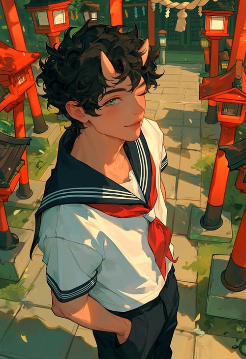 Nijimoon ANIMA male ver by MissFidonyo on Tensor.Art