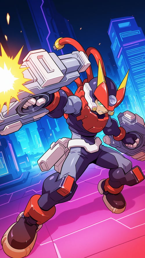 Model A - Megaman ZX Advent by bfai on Tensor.Art