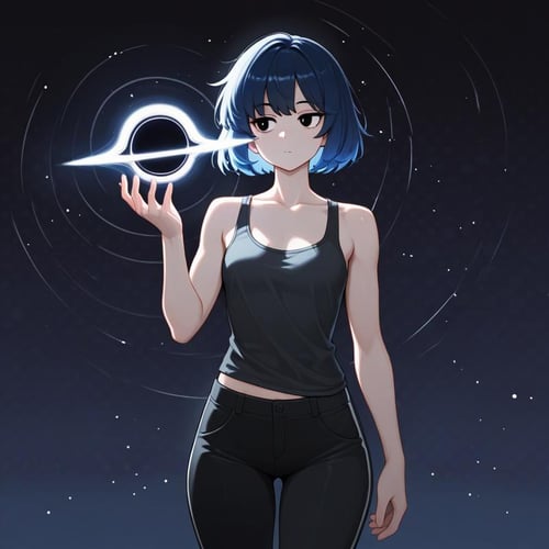 Holding Black Hole [Concept] by Leaf by Ttan on Tensor.Art