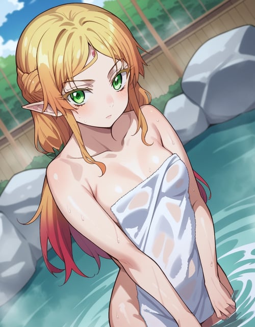 Sui 翠 / Tsundere Elf (Isekai Ojisan) - Nochekaiser by Ttan on Tensor.Art