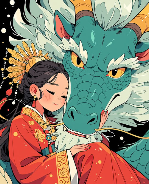 Kawaii Flat Illustration by inknoir on Tensor.Art