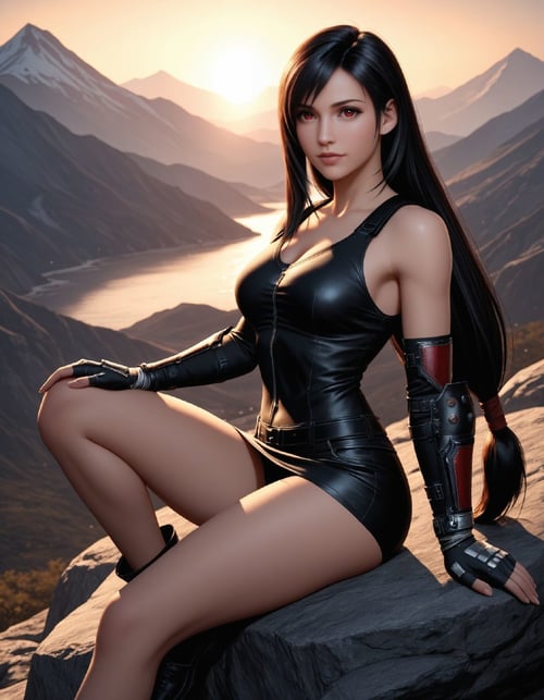 Tifa Lockhart (Final Fantasy VII) - BloodRedKittie by Ttan on Tensor.Art
